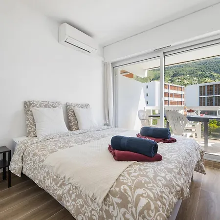 Le Rocamare - Piscine Toit Terrasse Parking Prive * Menton